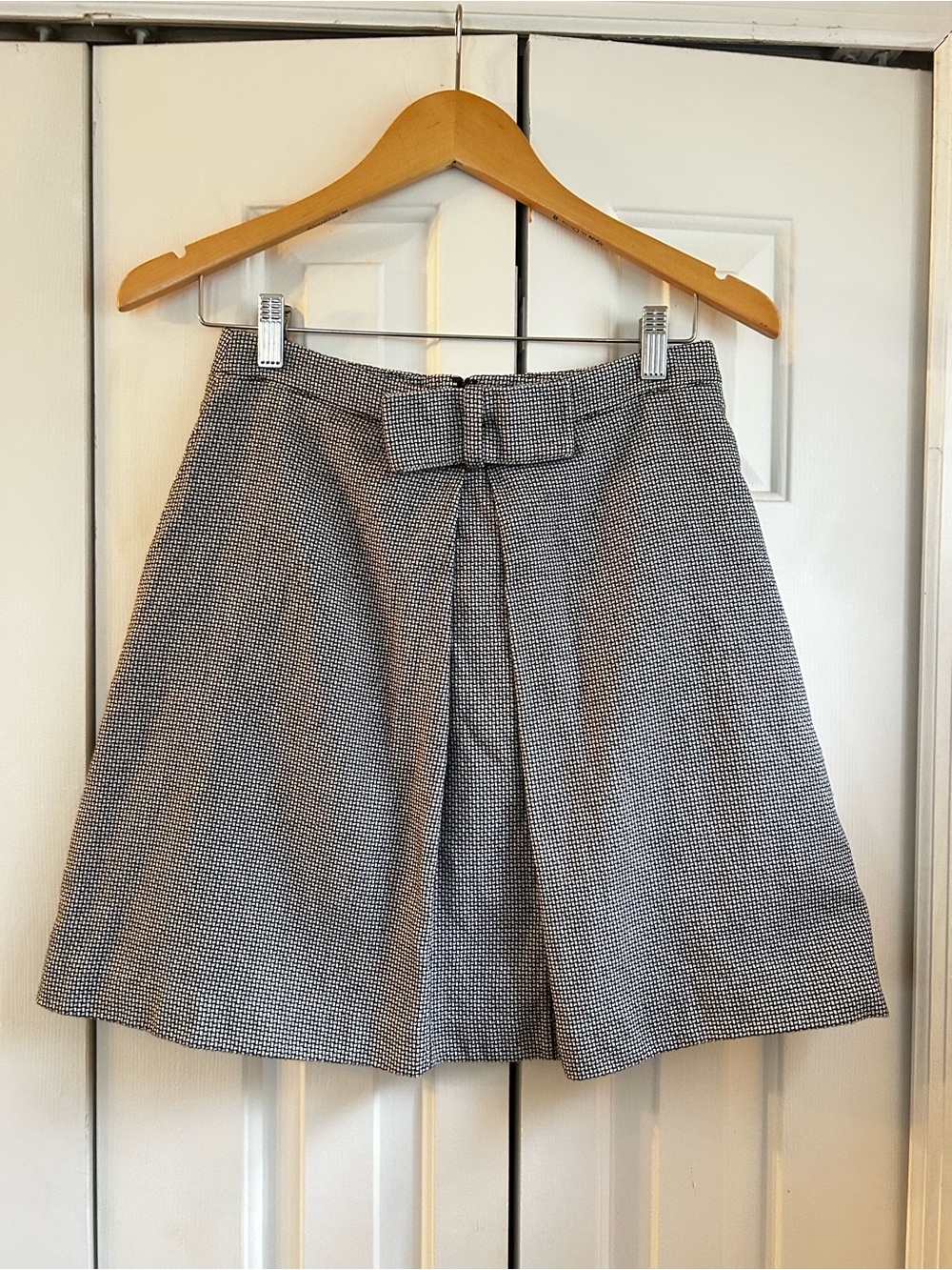LOFT High-Waist Texture Pattern A-line Skirt sz 4